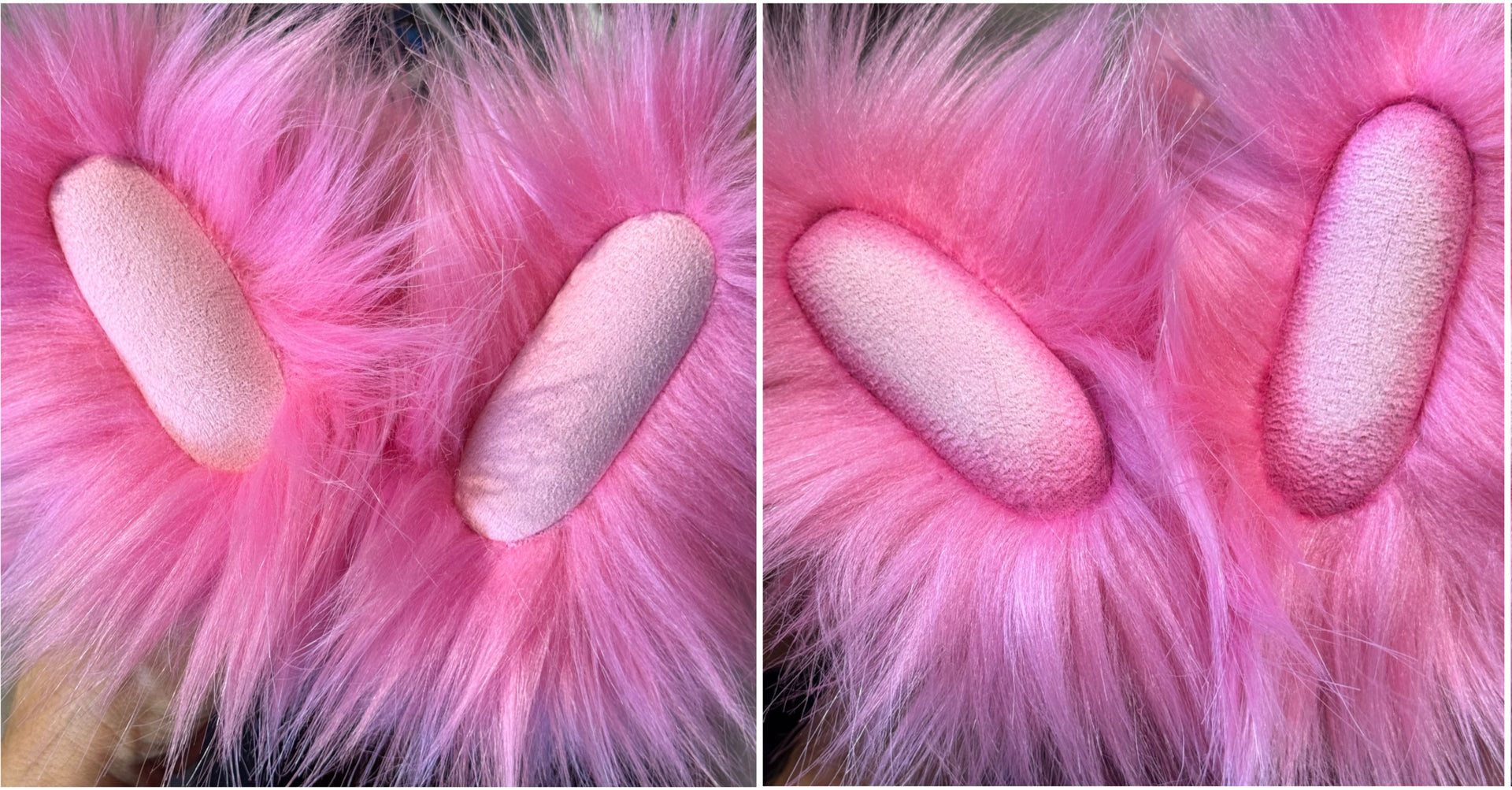 KITS - 13.5" Chilli RED Faux Fur Bear