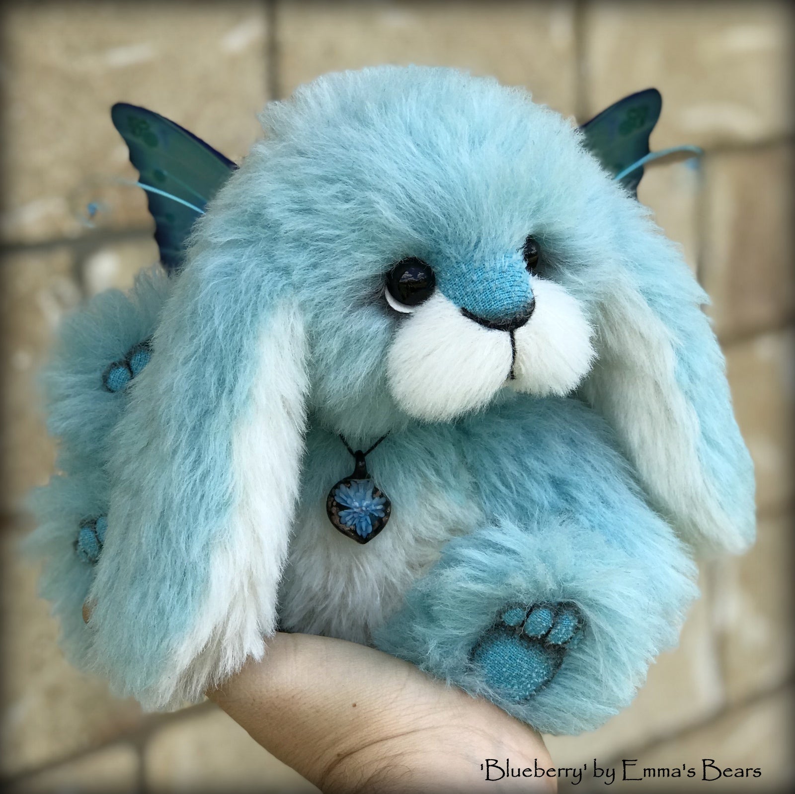 Long Alpaca - Hand Dyed Smokey Eggplant - Fat 1/4m - FEB103