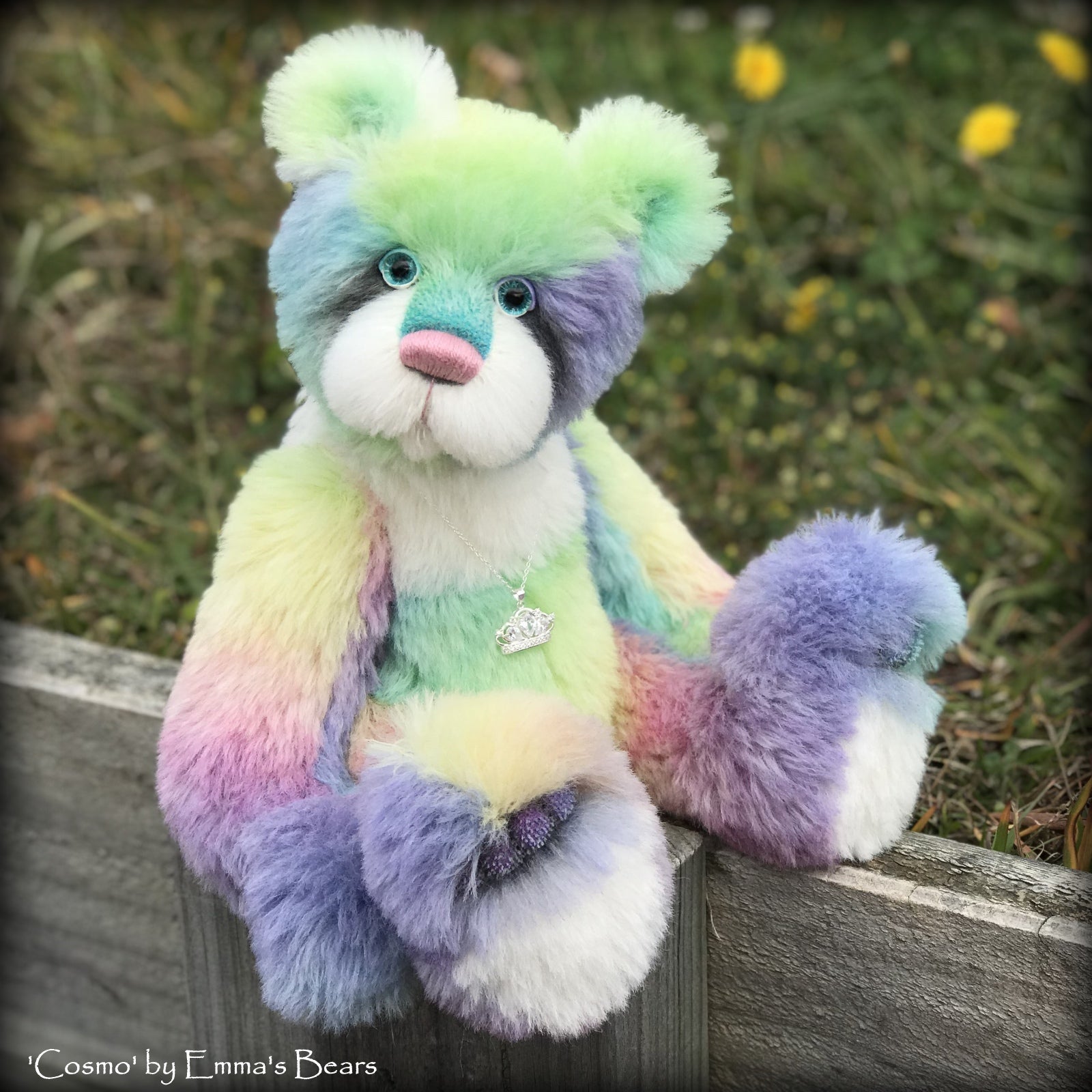 Long Alpaca - Hand Dyed Smokey Eggplant - Fat 1/4m - FEB103