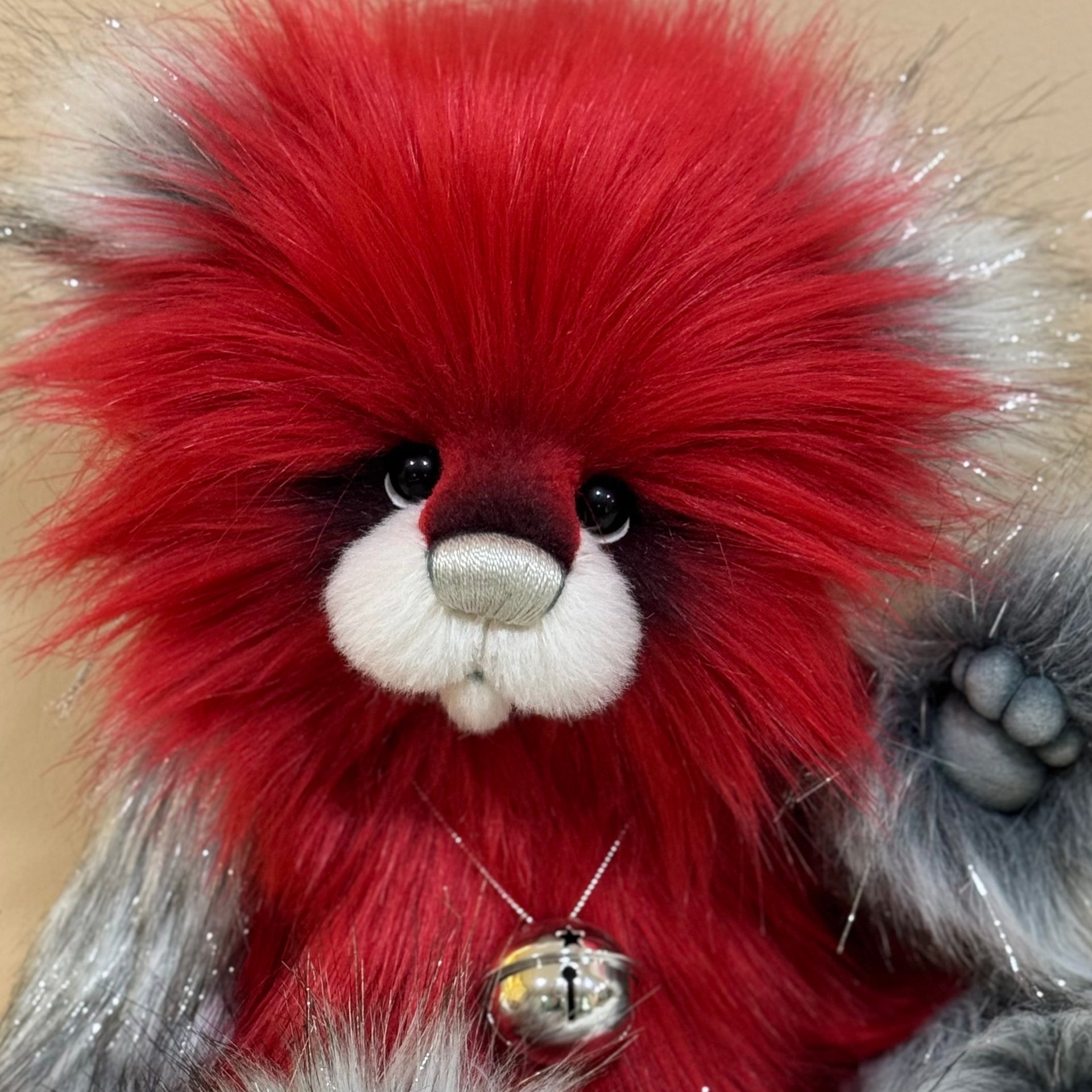 Jingle Joy - 15" Christmas 2025 Artist Bear by Emma's Bears - OOAK