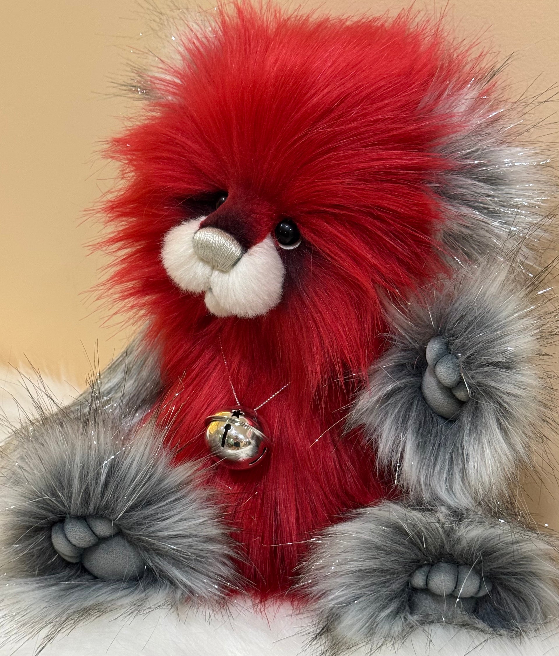 Jingle Joy - 15" Christmas 2025 Artist Bear by Emma's Bears - OOAK