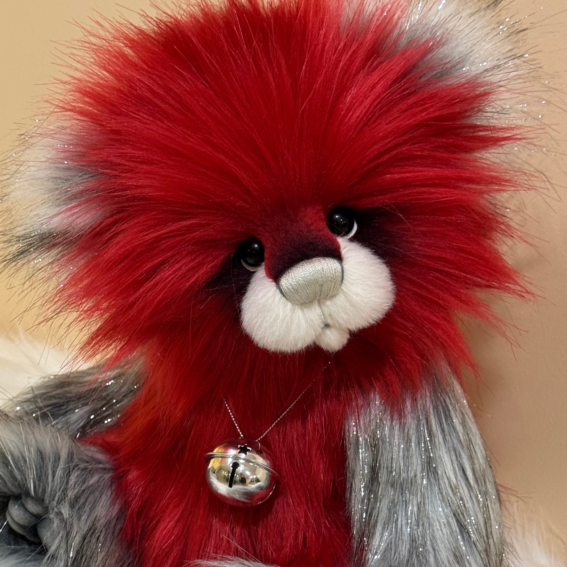 Jingle Joy - 15" Christmas 2025 Artist Bear by Emma's Bears - OOAK