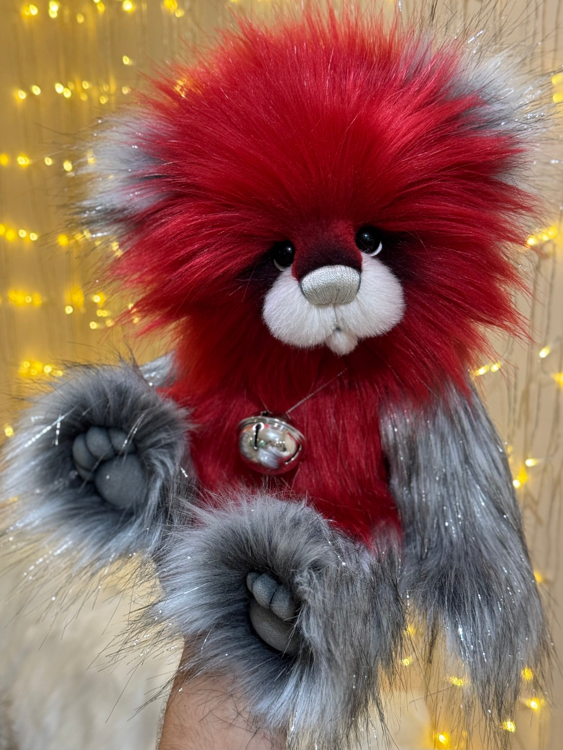 Jingle Joy - 15" Christmas 2025 Artist Bear by Emma's Bears - OOAK