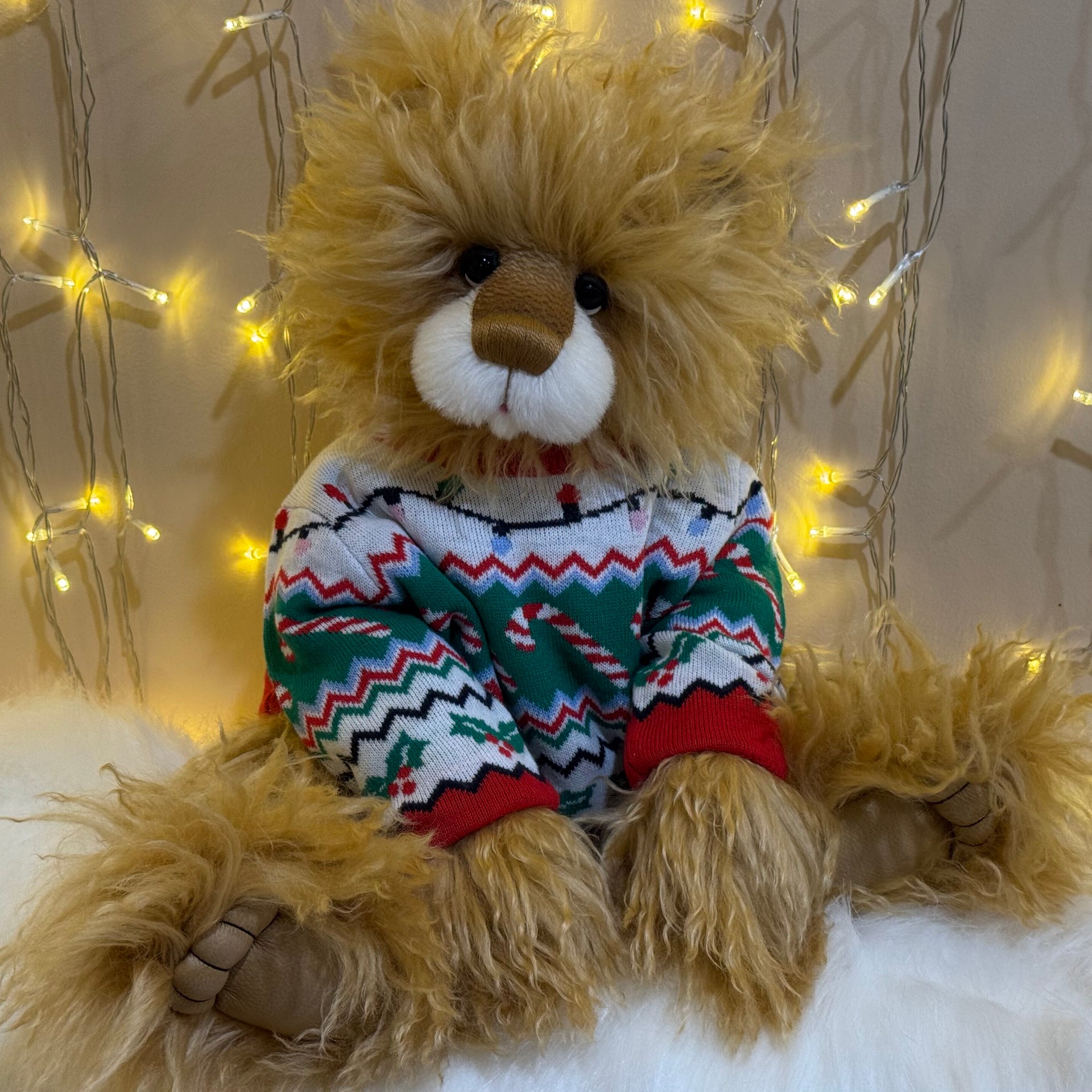 Frankincense Flurry - 22" Christmas 2025 Artist Bear by Emma's Bears - OOAK