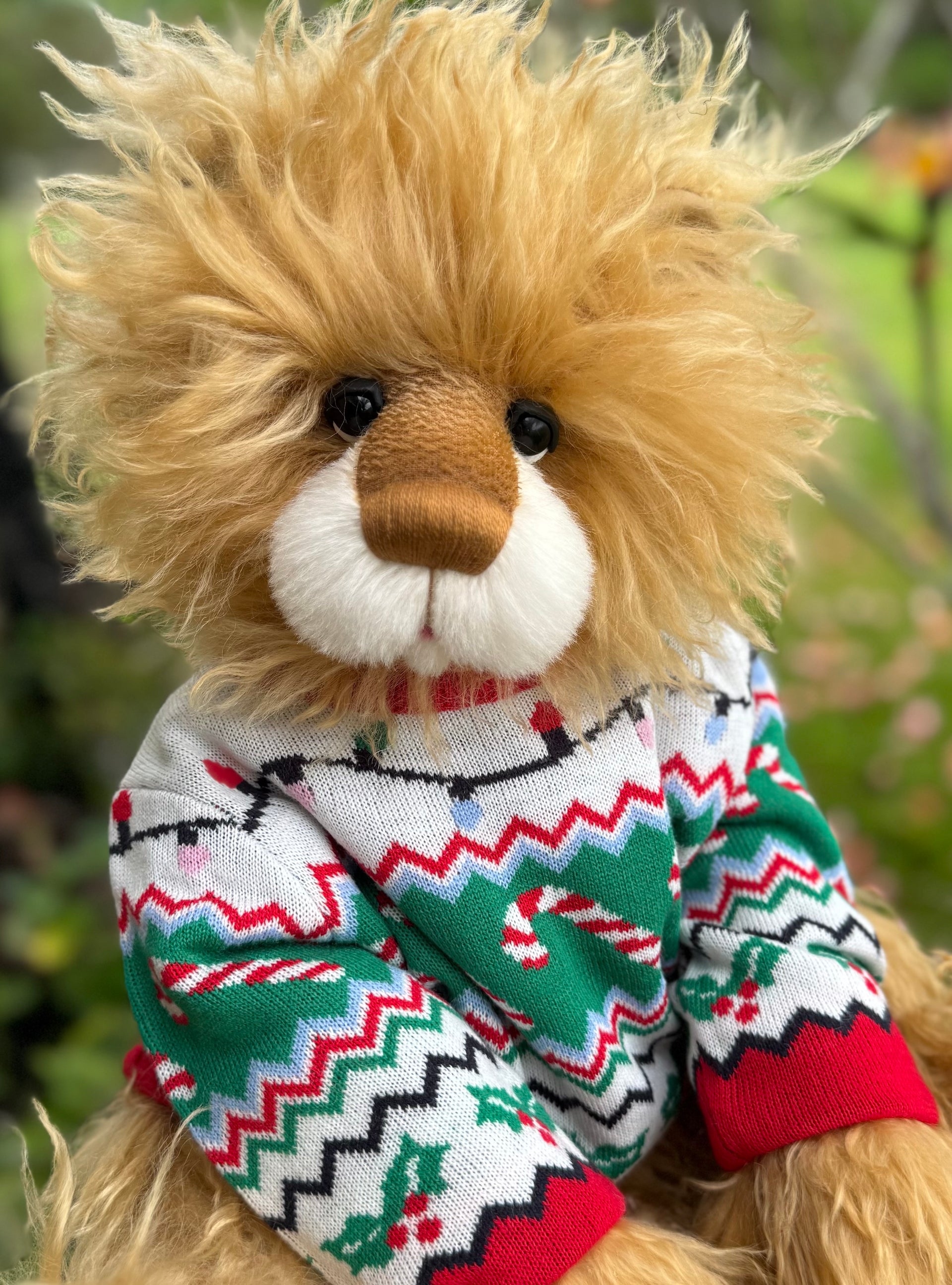 Frankincense Flurry - 22" Christmas 2025 Artist Bear by Emma's Bears - OOAK