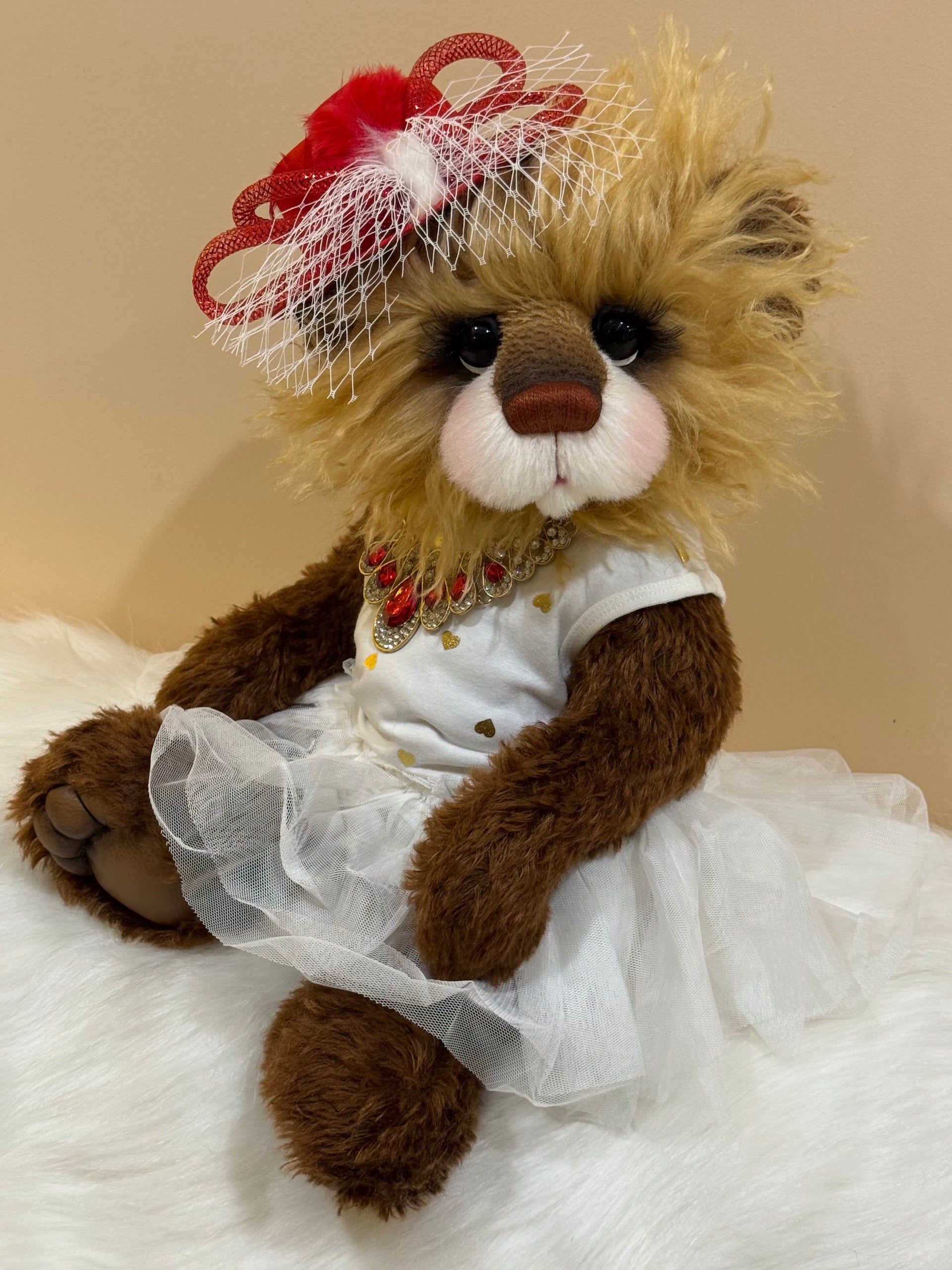 Ginger Meg - 18" Christmas 2025 Artist Bear by Emma's Bears - OOAK