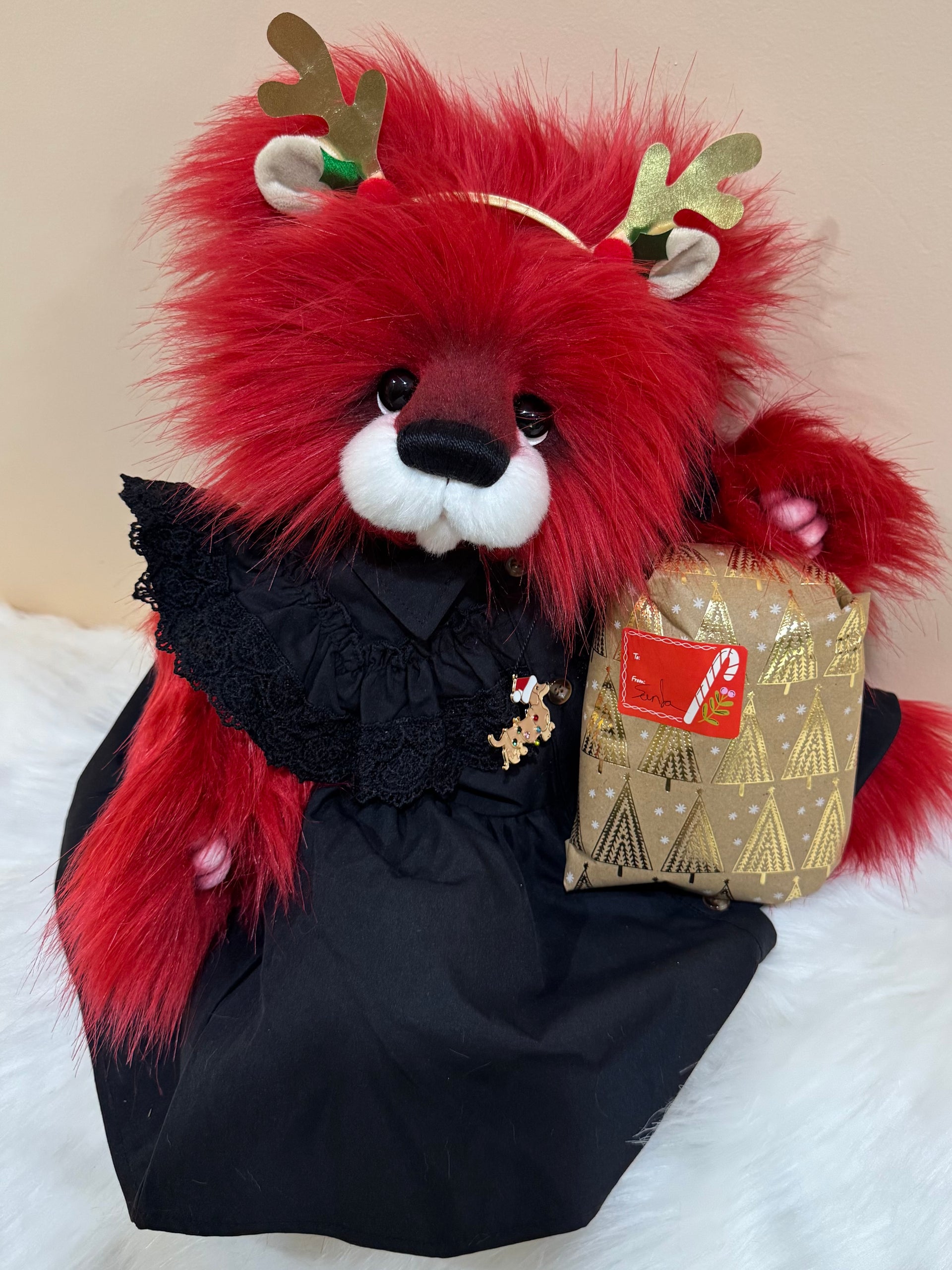 Natalia Ivy - 18" Christmas 2025 Artist Bear by Emma's Bears - OOAK