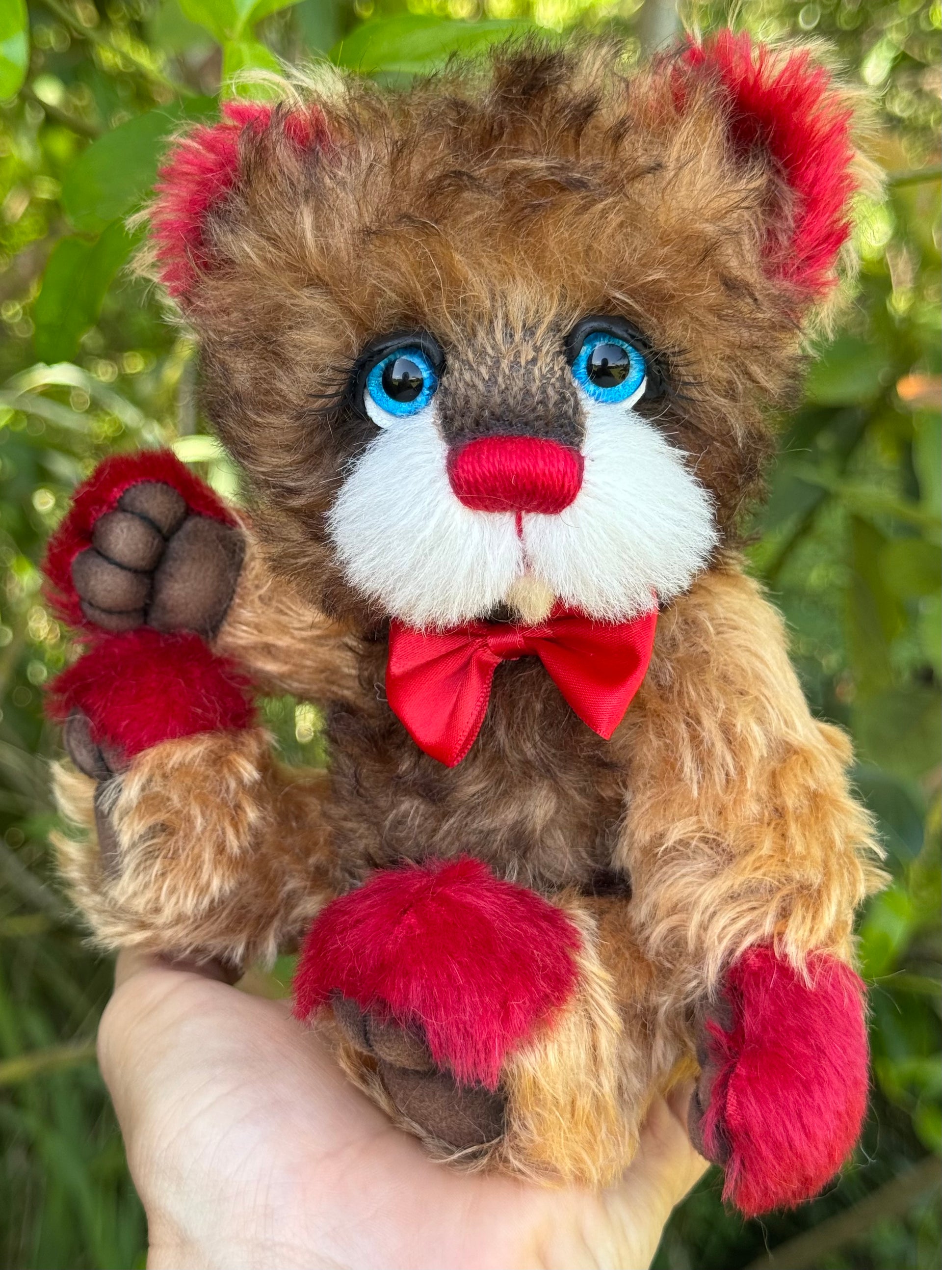 Astro Lark - 9" Mohair Artist Bear by Emma's Bears - OOAK