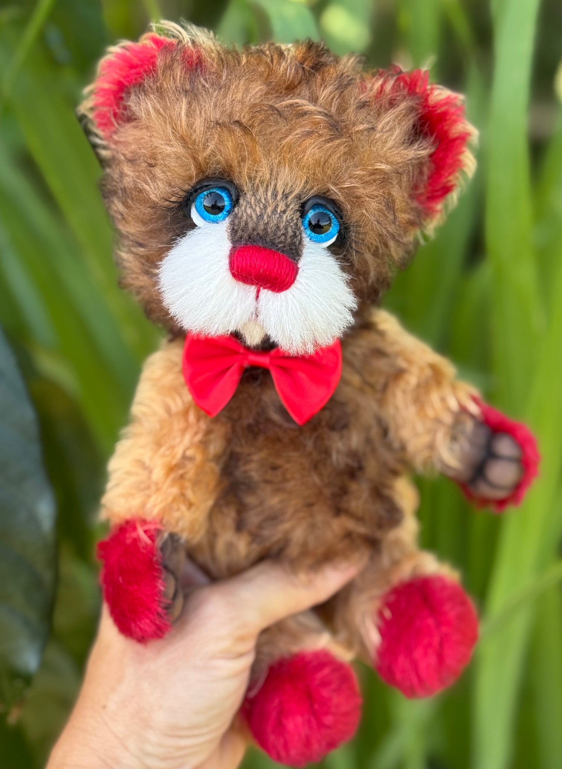 Astro Lark - 9" Mohair Artist Bear by Emma's Bears - OOAK