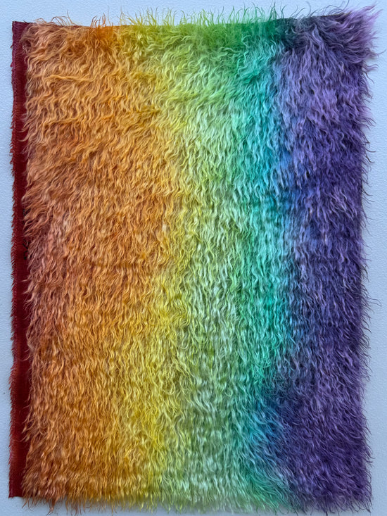 Sparse 22mm Mohair - Hand Dyed Happiness - Fat 1/8m - DEC029