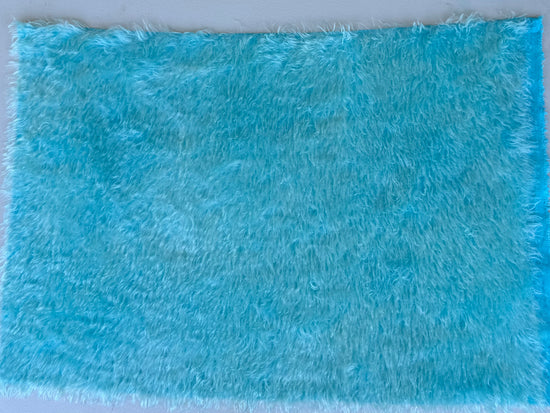 Sparse 22mm Mohair - Hand Dyed Crystal Blue - Fat 1/4m - DEC037