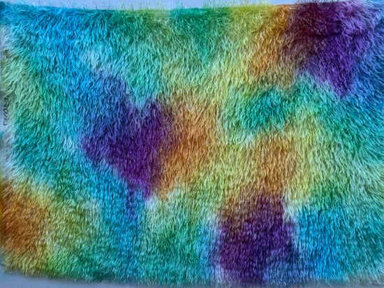 Sparse 22mm Mohair - Hand Dyed Summertime- Fat 1/4m - DEC043