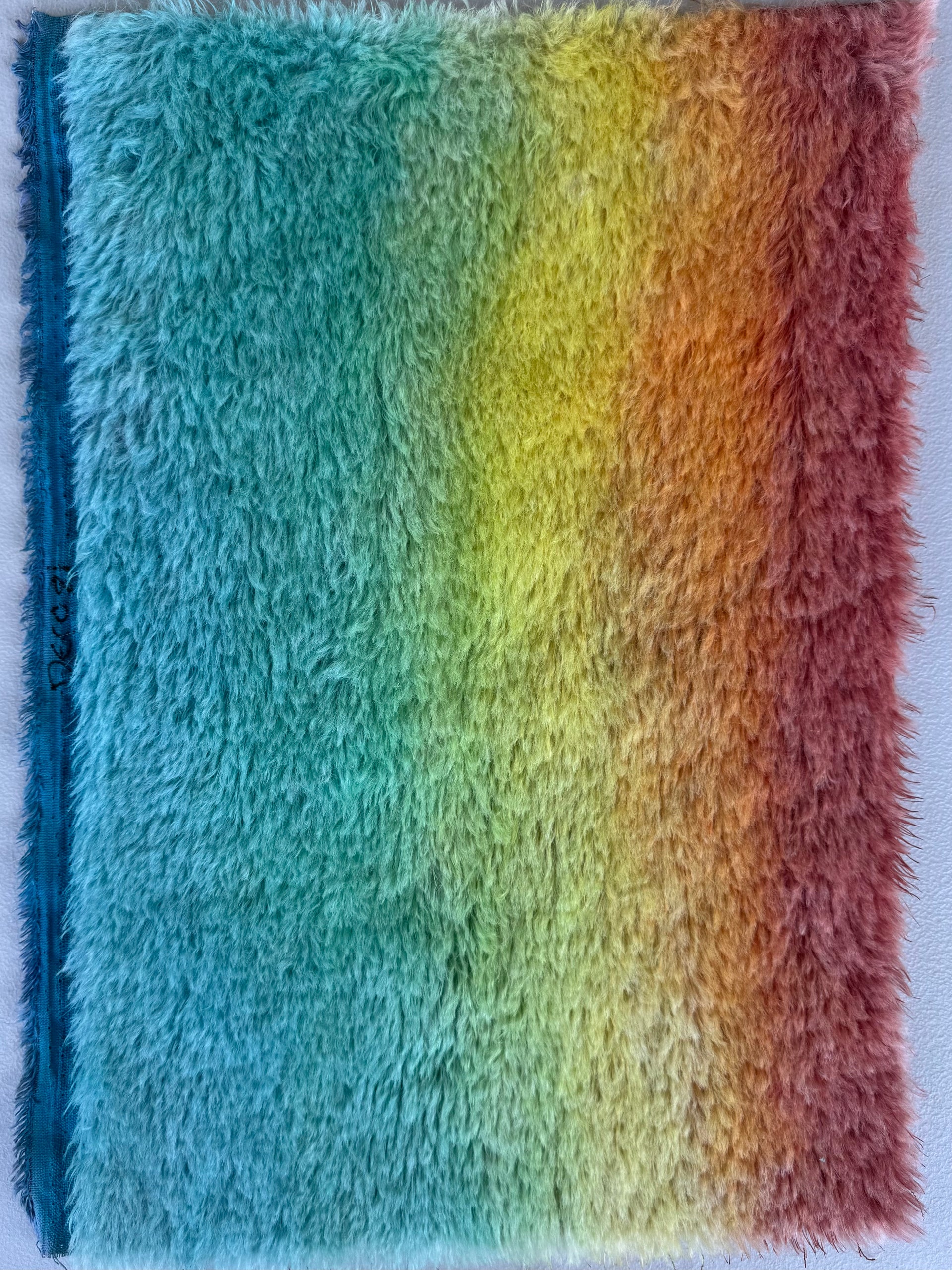 Medium Alpaca  - Hand Dyed Summer Haze - Fat 1/8m - DEC081