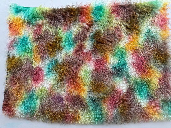 Curlylocks Mohair - Hand Dyed Autumn Leaves - Fat 1/4m - DEC118
