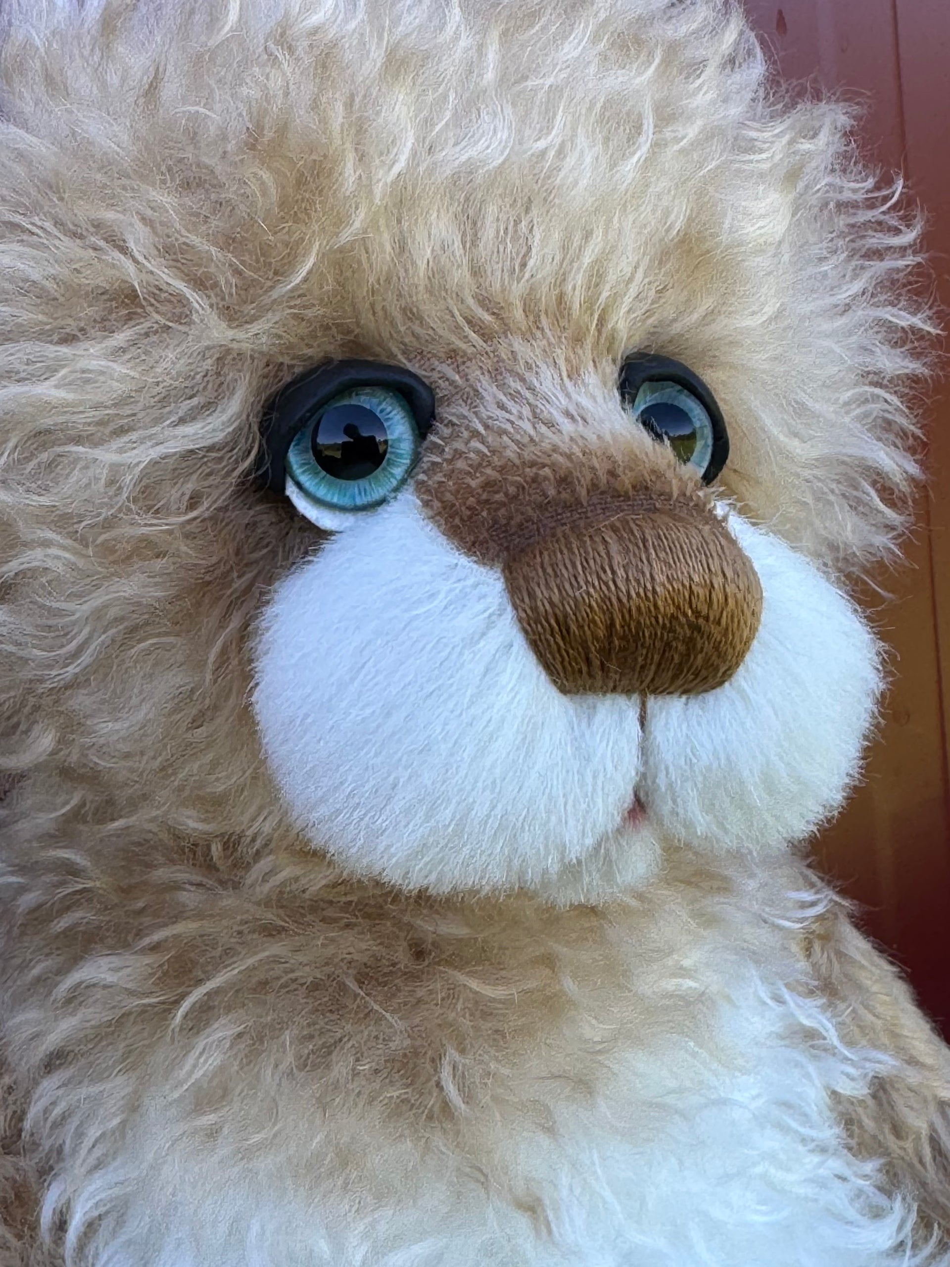 Benjamin Bilby - 17" Blonde Mohair EASTER Artist Bear by Emma's Bears - OOAK