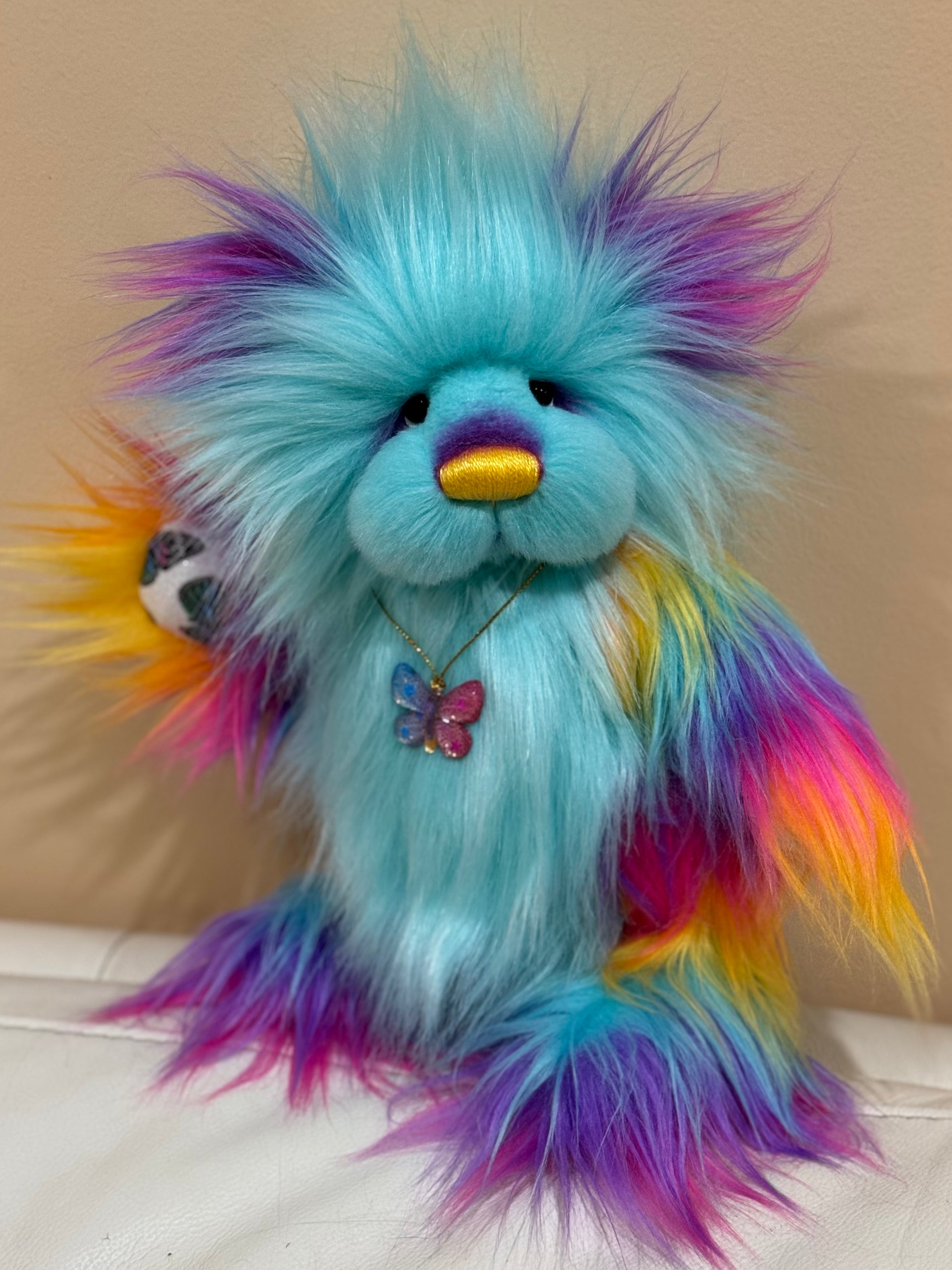 Bright Rainbow - Faux Fur - Late 2022 Range