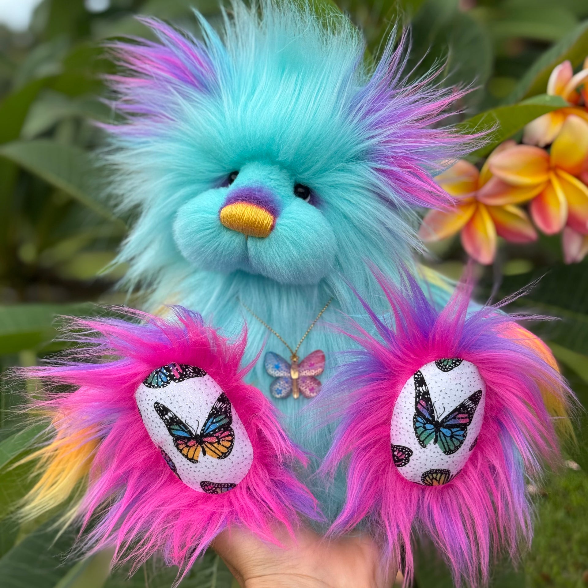 KITS - 12" Twilight Whisper faux fur bear