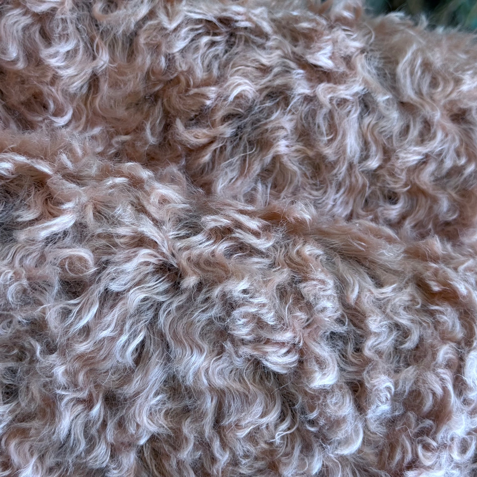 Blush - 26mm Wiggle-Wavy Mohair