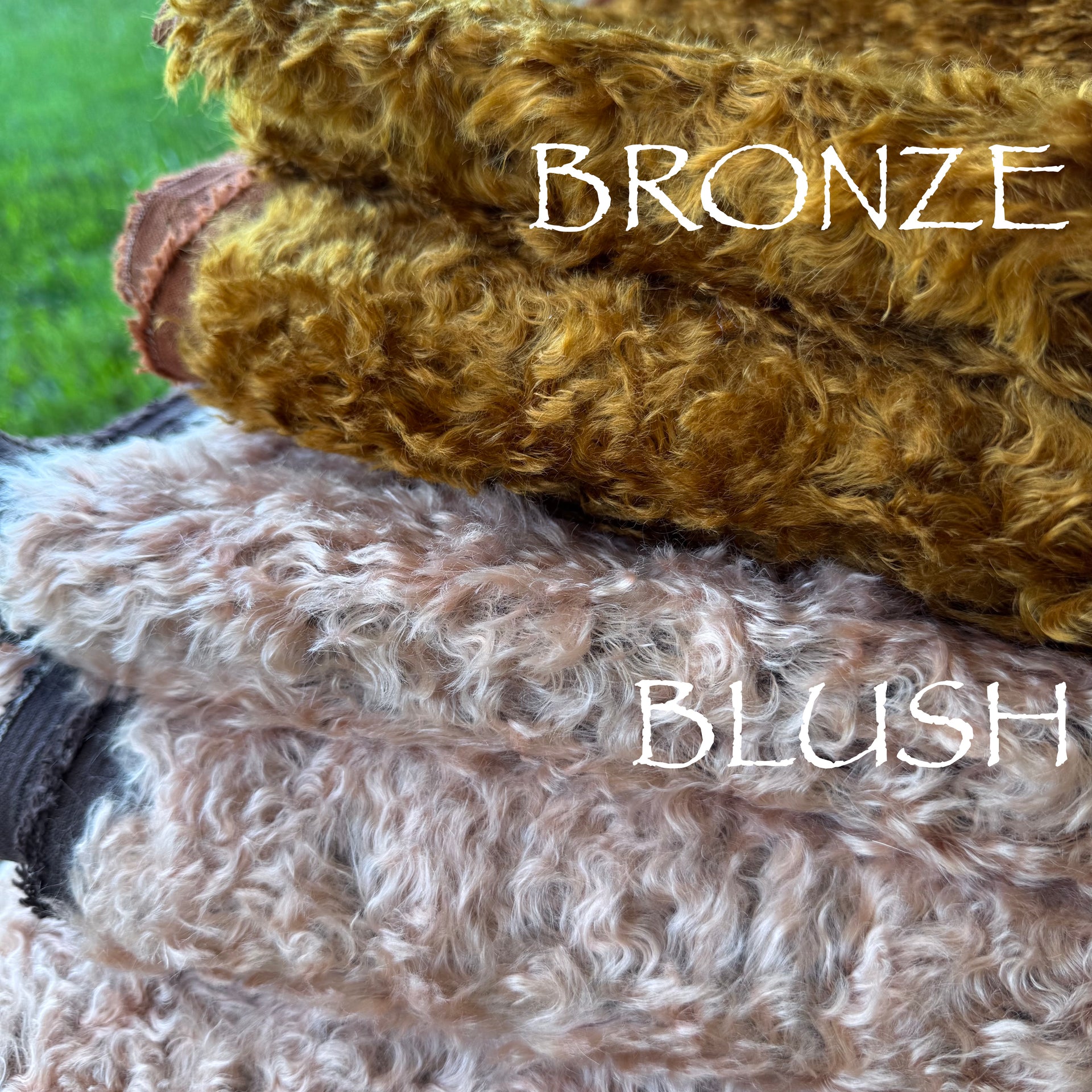 Blush - 26mm Wiggle-Wavy Mohair