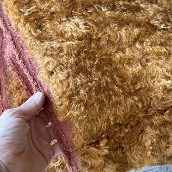 Bronze - 26mm Wiggle-Wavy Mohair