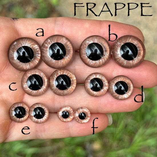 Hand Painted Eyes - Frappe