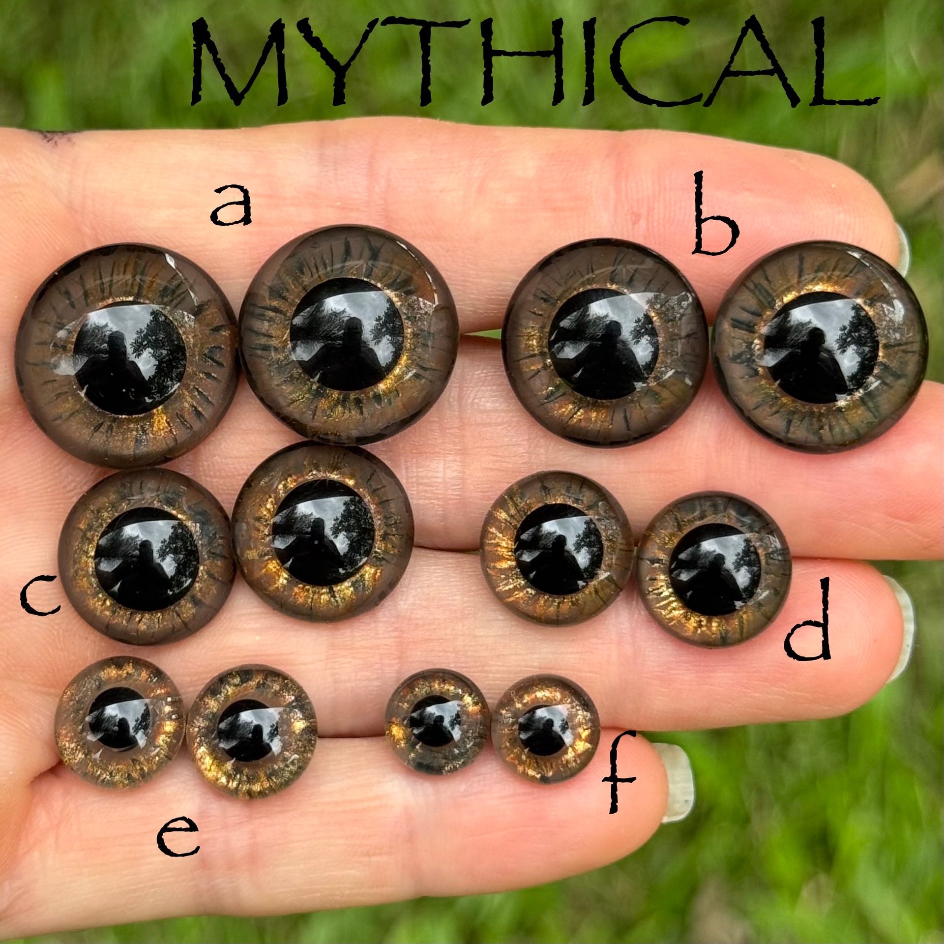 Hand Painted Eyes - Mythical