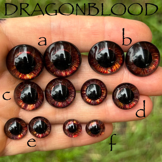 Hand Painted Eyes - Dragonblood