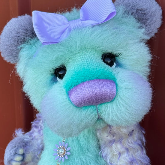 Miviane - 11" Mohair and Alpaca artist bear by Emma's Bears - OOAK
