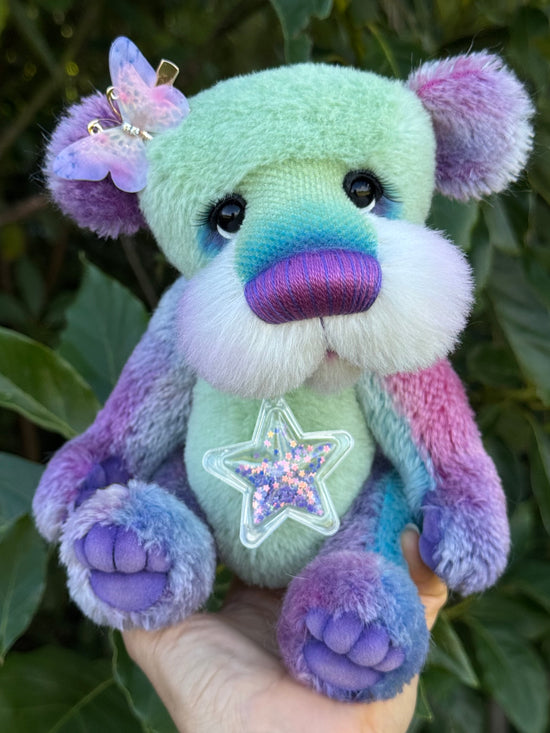 Stargazer - 11" Alpaca and mohair artist bear by Emma's Bears - OOAK