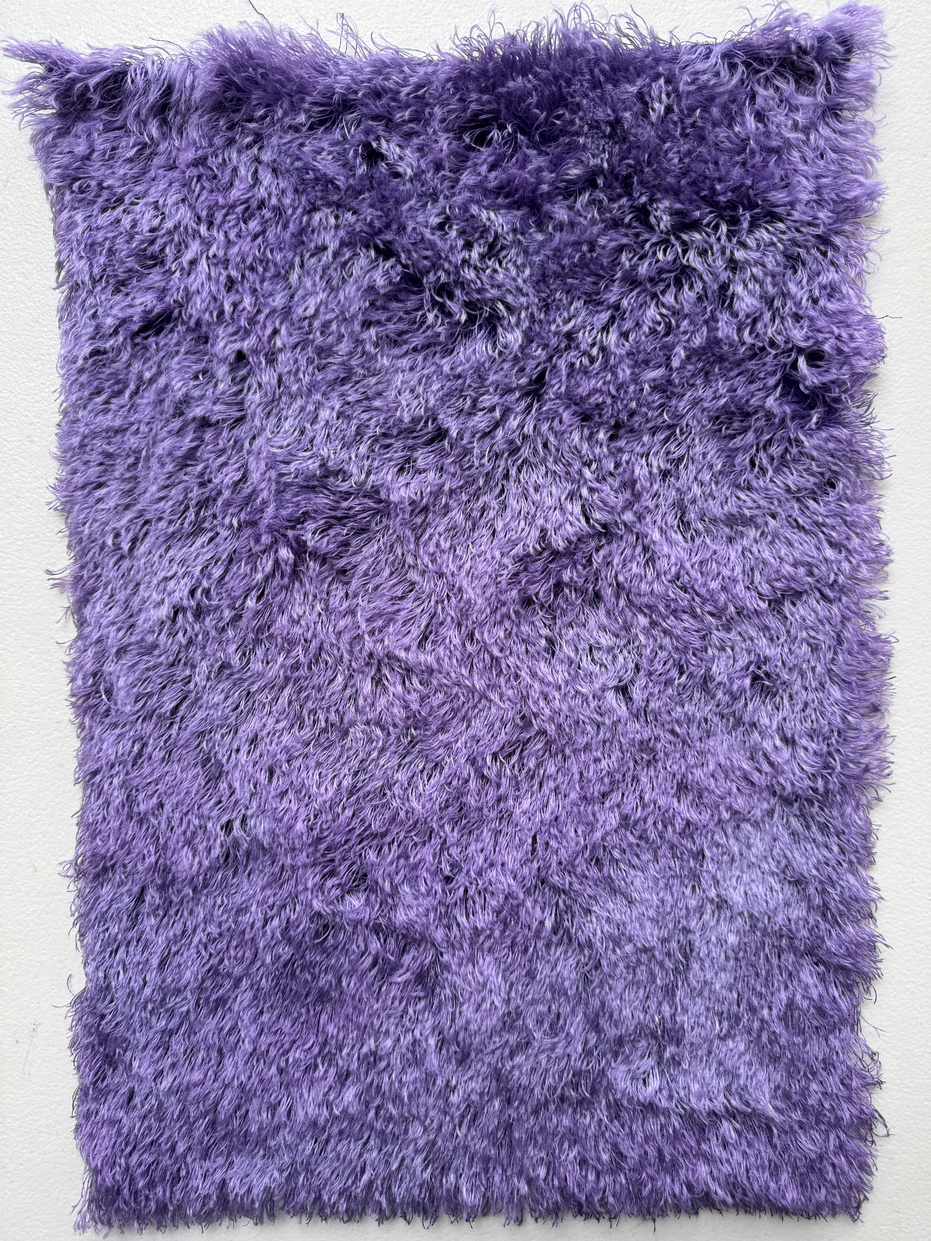25mm String Mohair - Hand Dyed Violet - Fat 1/8m - FEB018