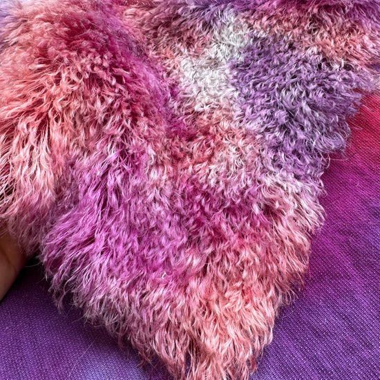 25mm String Mohair - Hand Dyed Princess - Fat 1/8m - FEB022