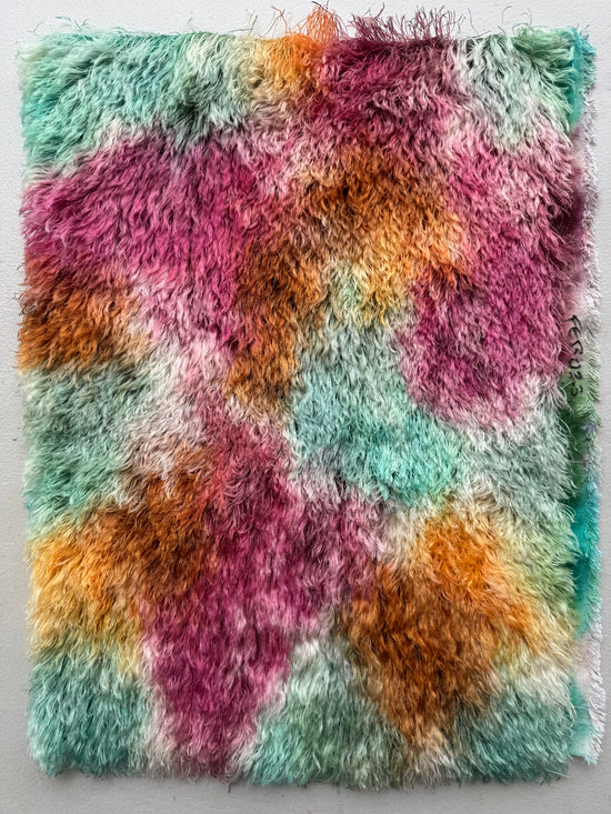 25mm String Mohair - Hand Dyed Woodlands - Fat 1/8m - FEB023