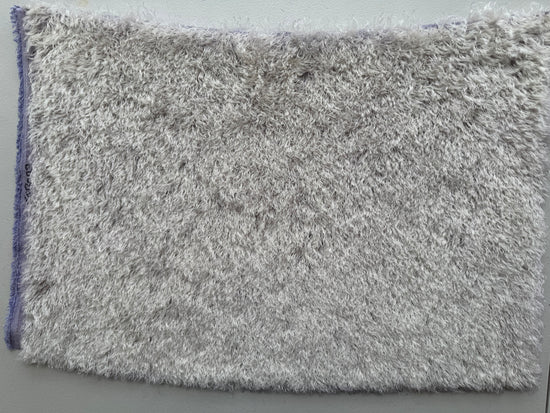 25mm String Mohair - Hand Dyed Ice Lavender - Fat 1/4m - FEB029