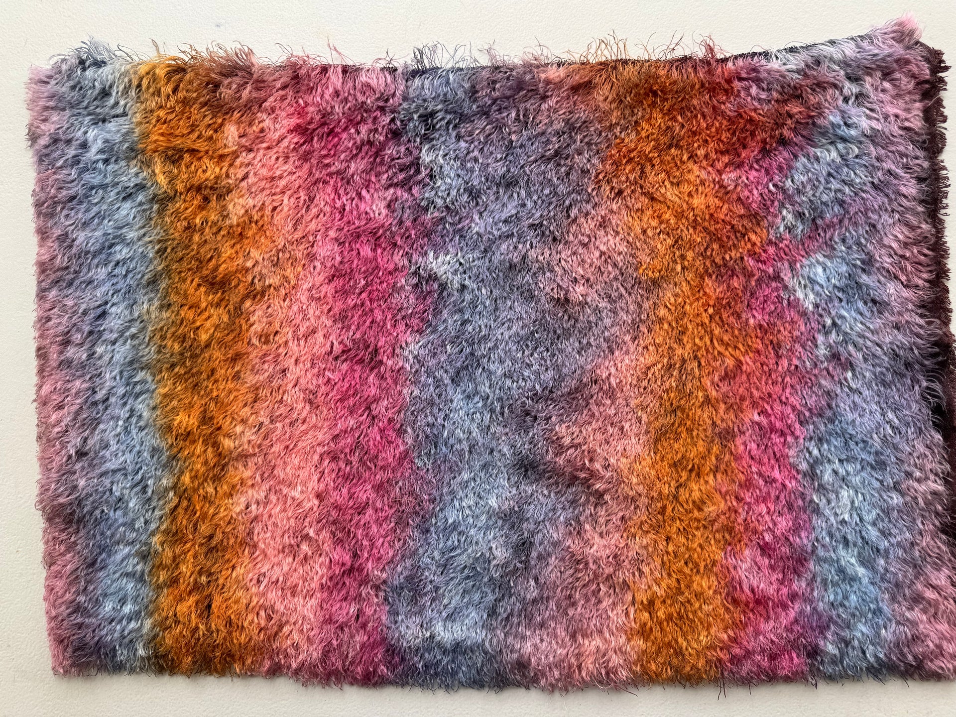 25mm String Mohair - Hand Dyed Winter Twilight - Fat 1/4m - FEB032