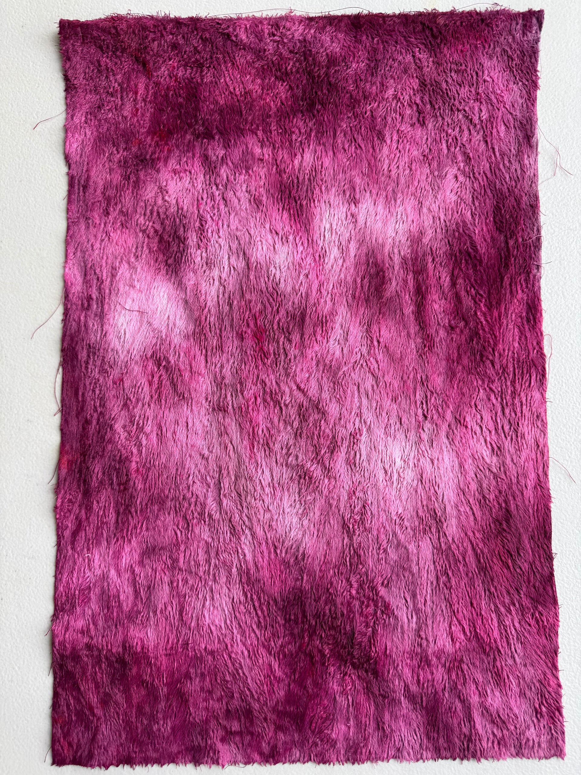 Standard Viscose - Hand Dyed Plum Batik - Fat 1/8m - FEB036