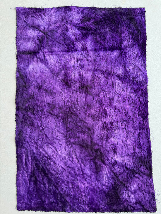 Standard Viscose - Hand Dyed Dark Violet Batik - Fat 1/8m - FEB038