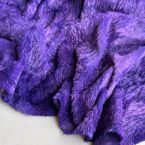 Standard Viscose - Hand Dyed Inky Violet Batik - Fat 1/4m - FEB046