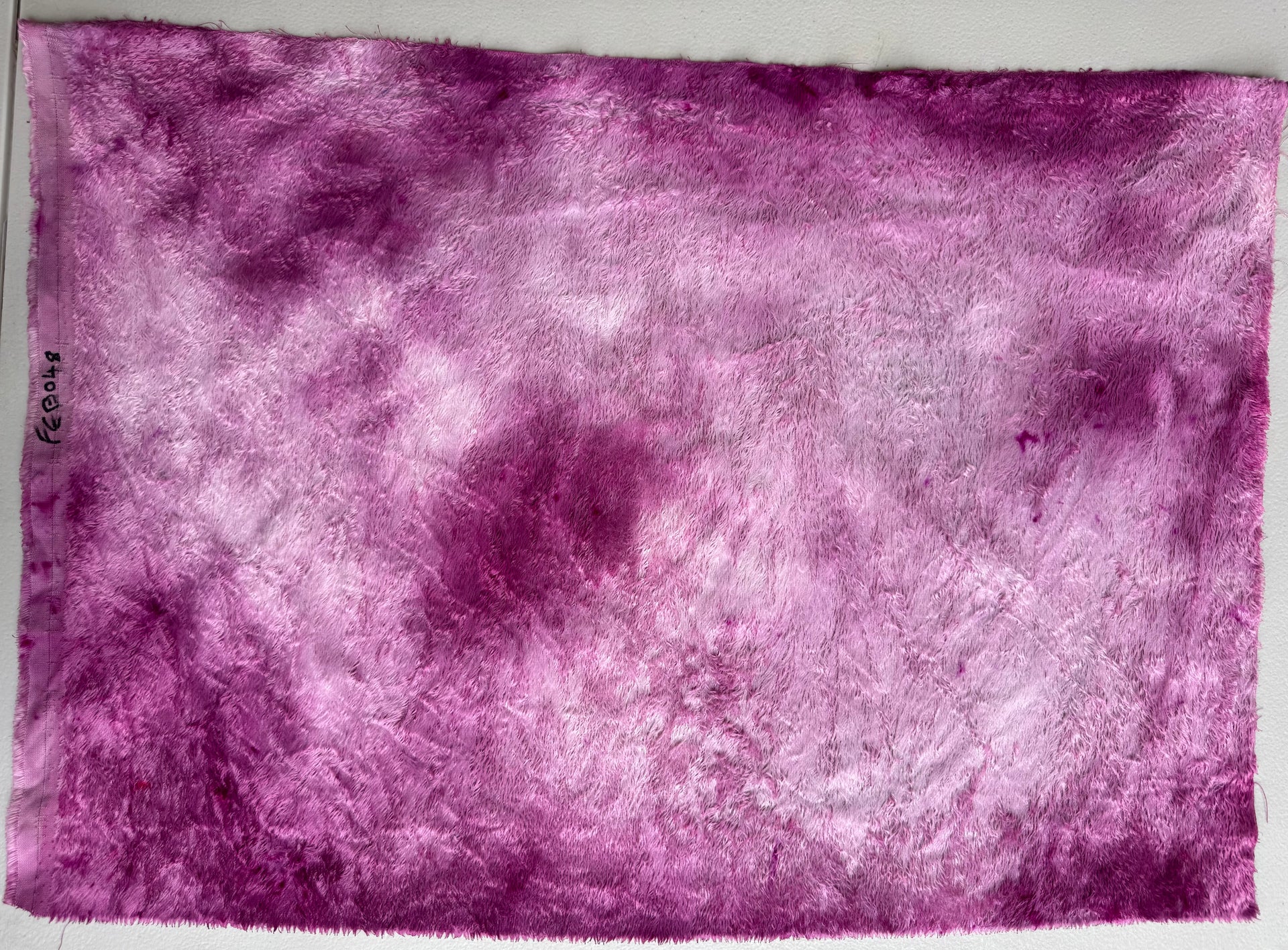 Standard Viscose - Hand Dyed Rose Blush Batik - Fat 1/4m - FEB048