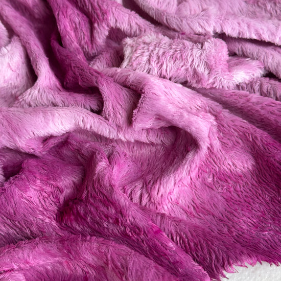 Standard Viscose - Hand Dyed Rose Blush Batik - Fat 1/4m - FEB048