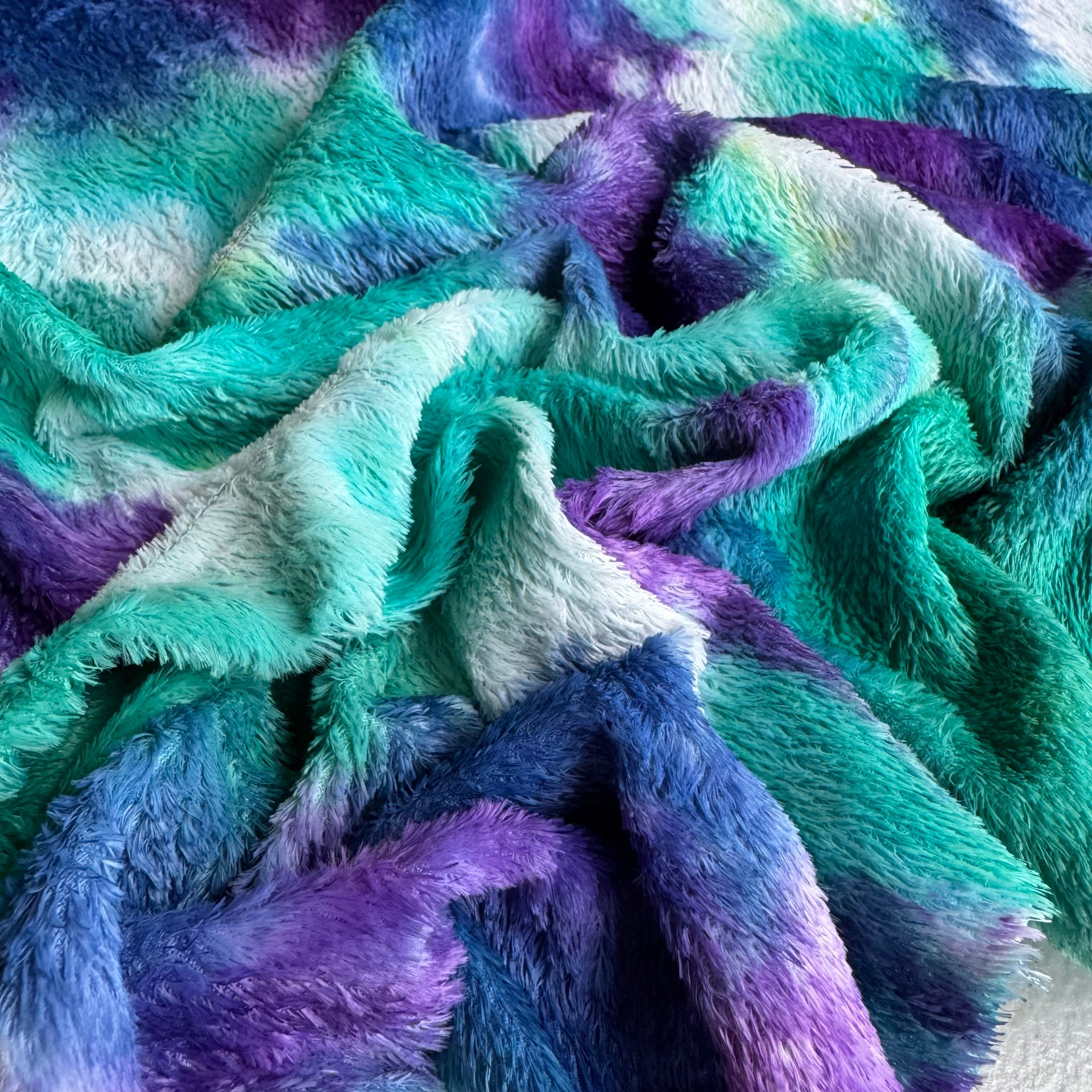 Standard Viscose - Hand Dyed Cool Waters - Fat 1/4m - FEB049