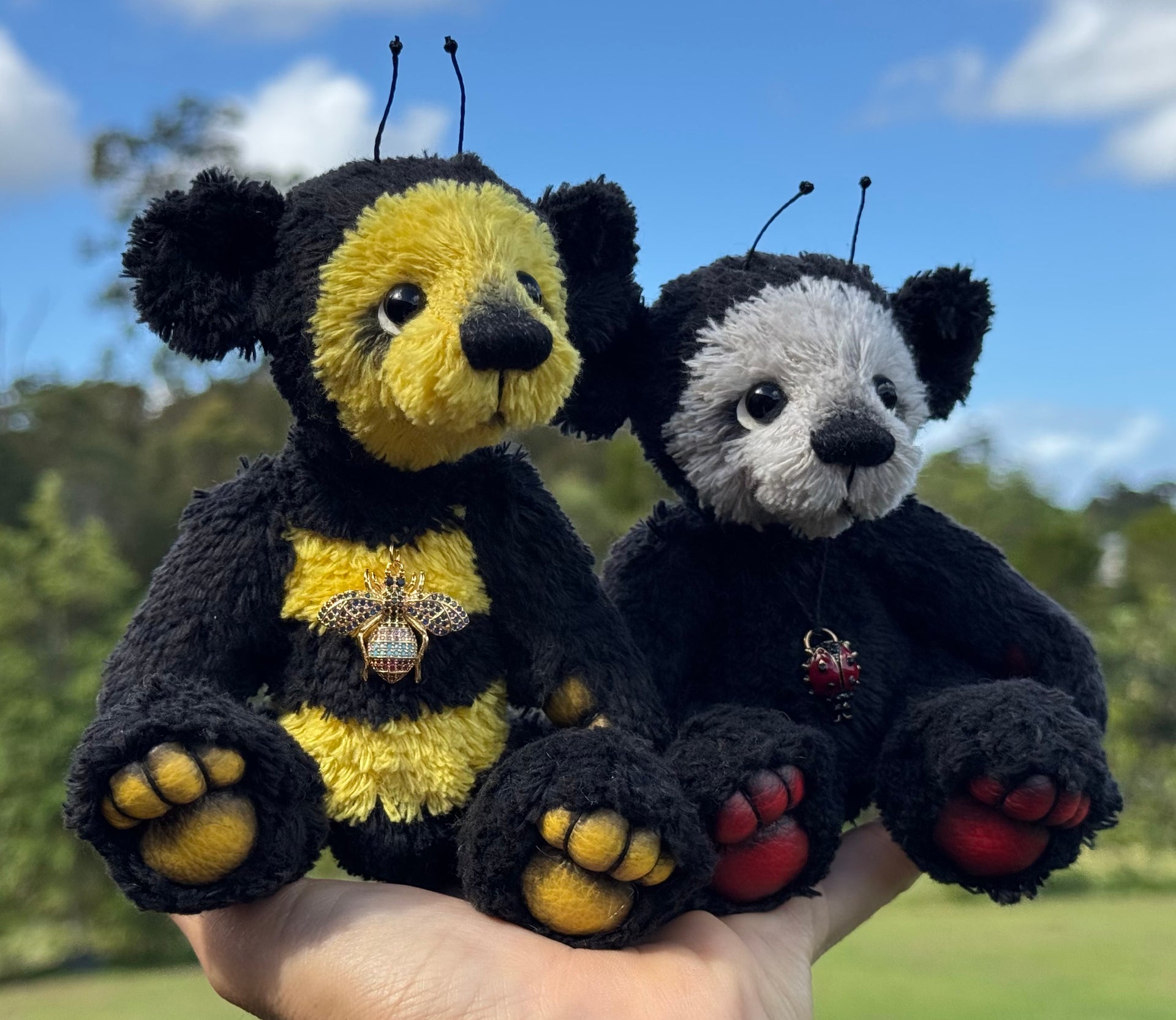 Cotton Fur - Straight 7mm Pile - Black