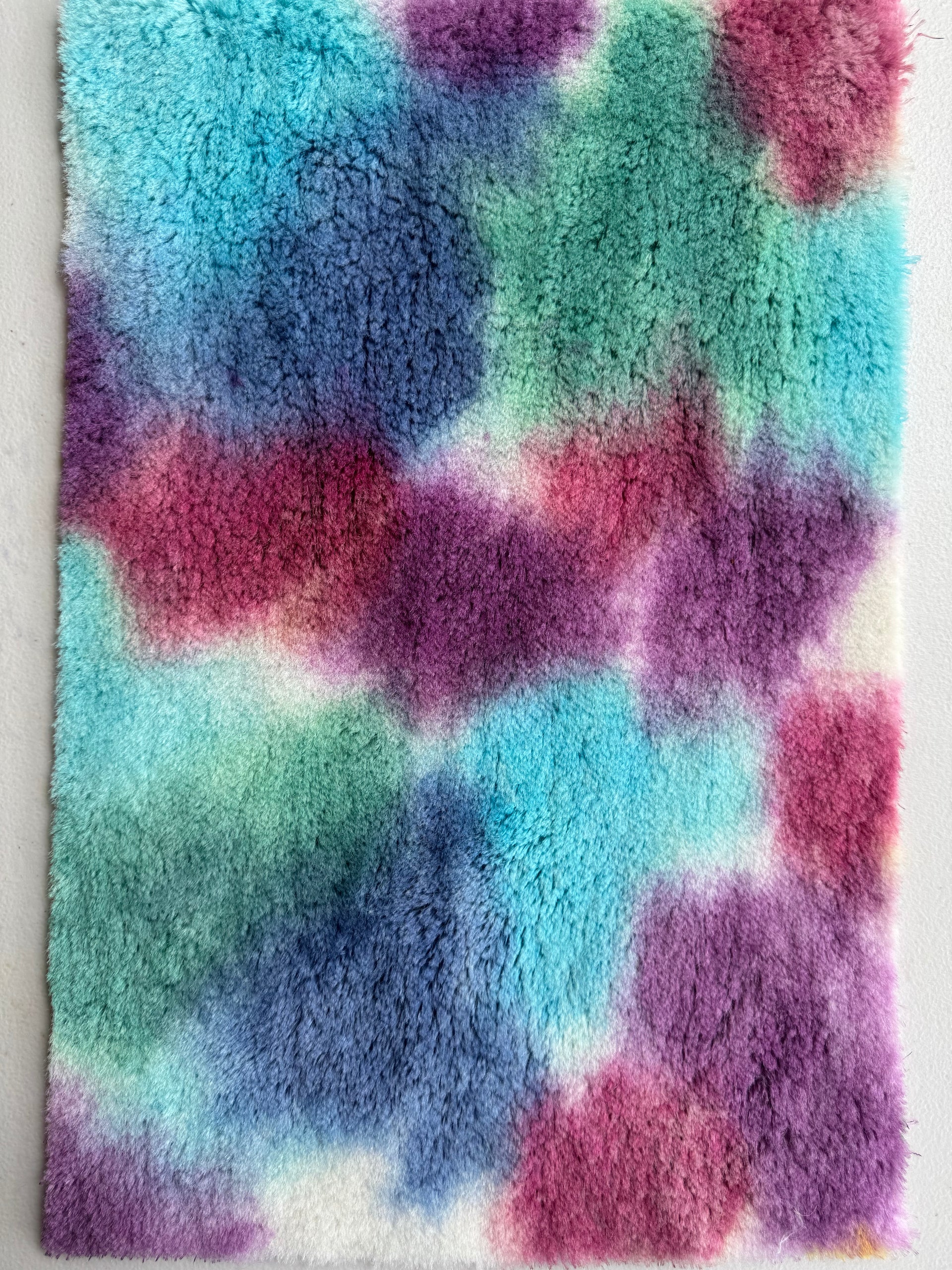 10mm Alpaca  - Hand Dyed Spring Morning - Fat 1/8m  - FEB068