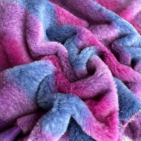 10mm Alpaca  - Hand Dyed Plum Parfait - Fat 1/4m  - FEB077