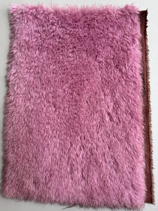 Long Alpaca - Hand Dyed Chocolate Rose - Fat 1/8m - FEB094