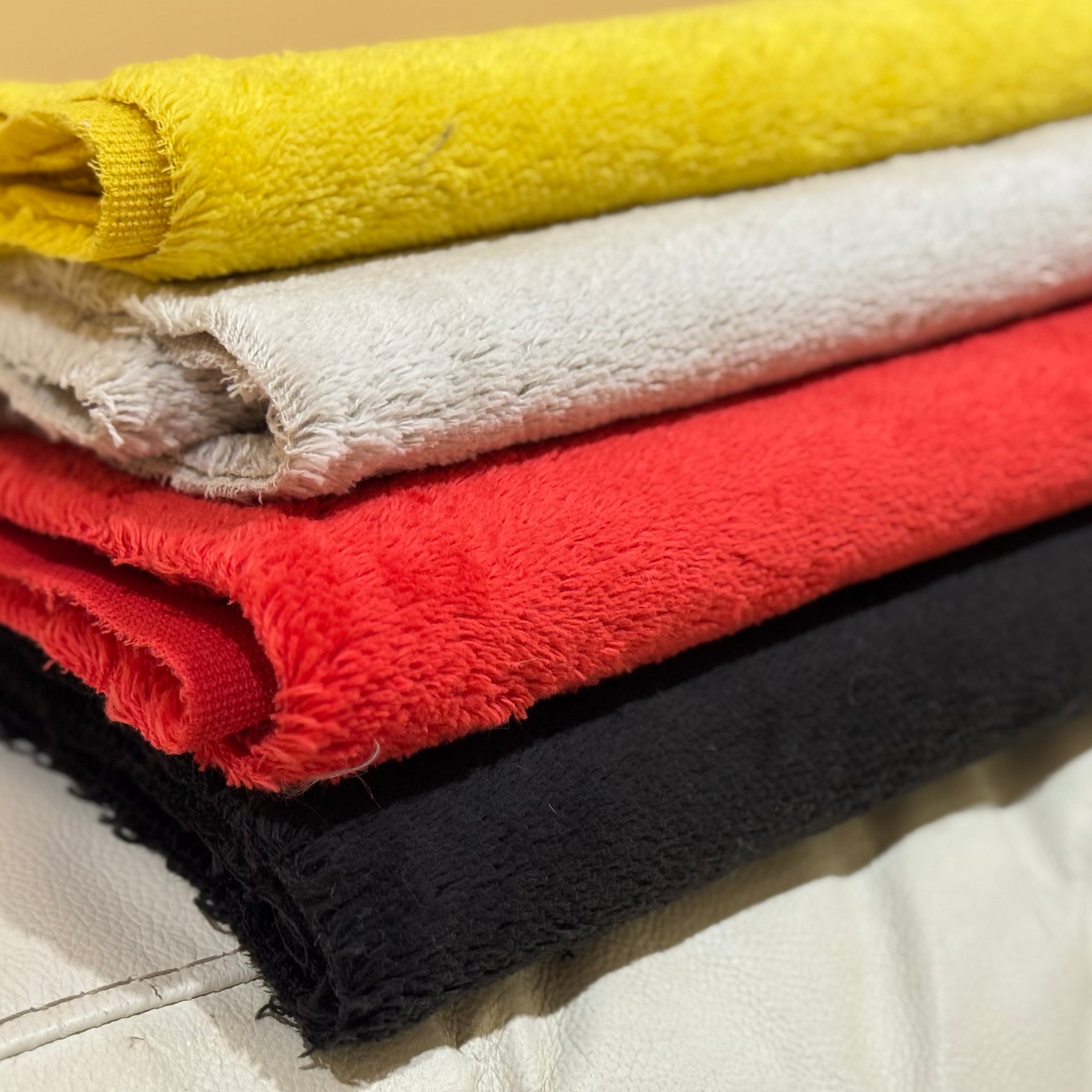 Cotton Fur - Straight 7mm Pile - Black