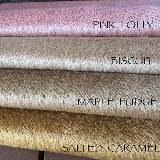 Salted Caramel - Straight pile 8mm Mohair