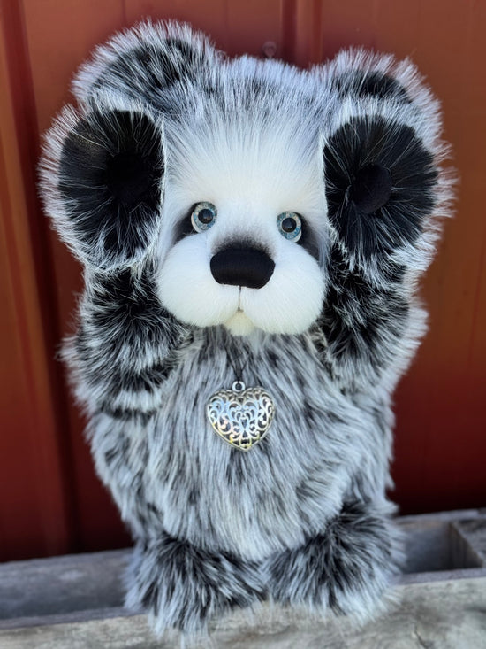 Bubbledove - 17" Luxury faux fur artist bear by Emma's Bears - OOAK