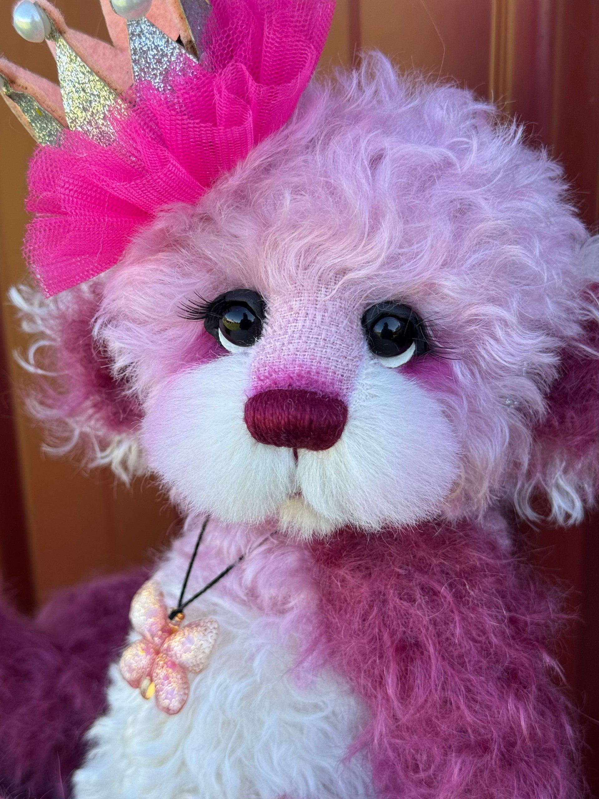 Sugardash - 12" Mohair artist bear by Emma's Bears - OOAK