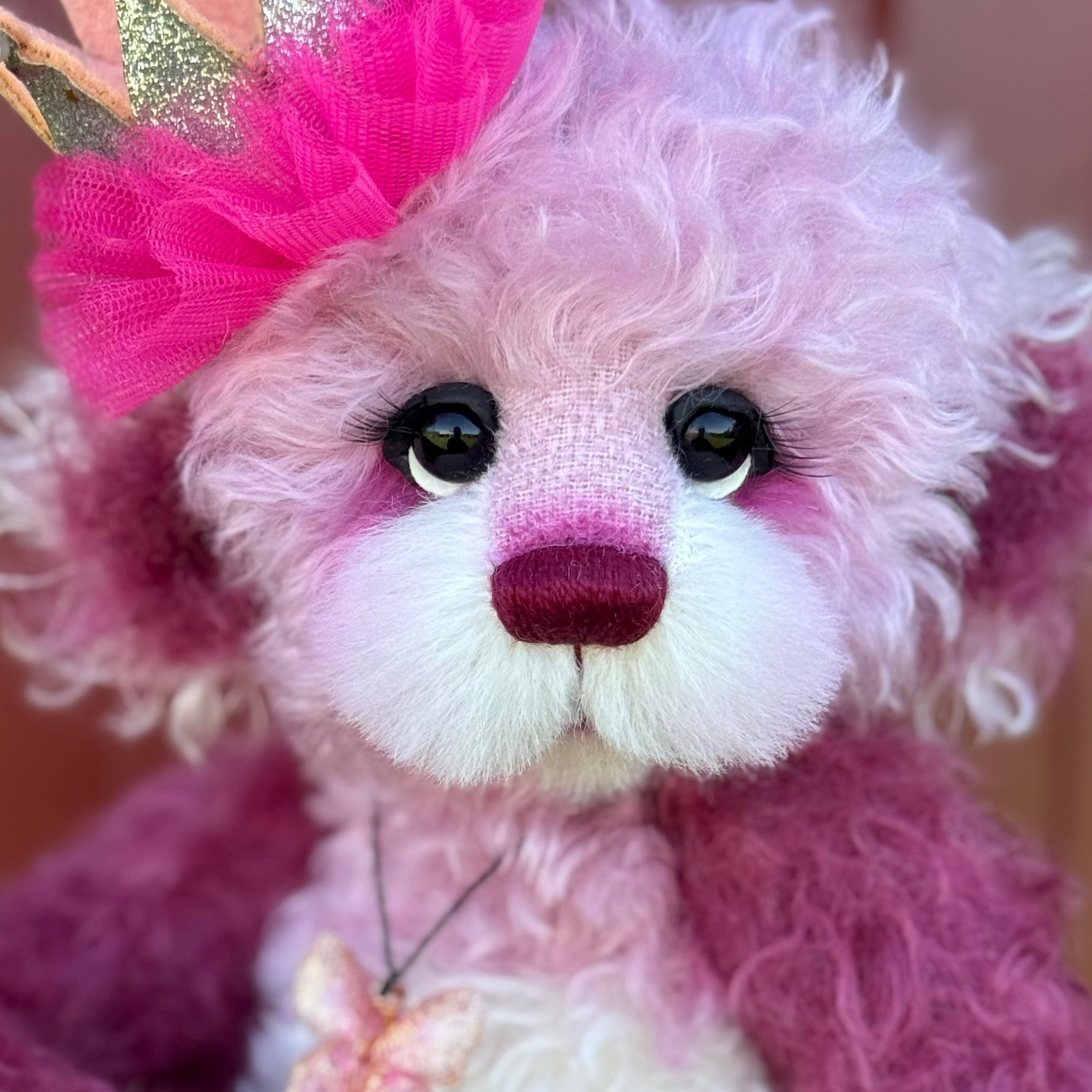 Sugardash - 12" Mohair artist bear by Emma's Bears - OOAK