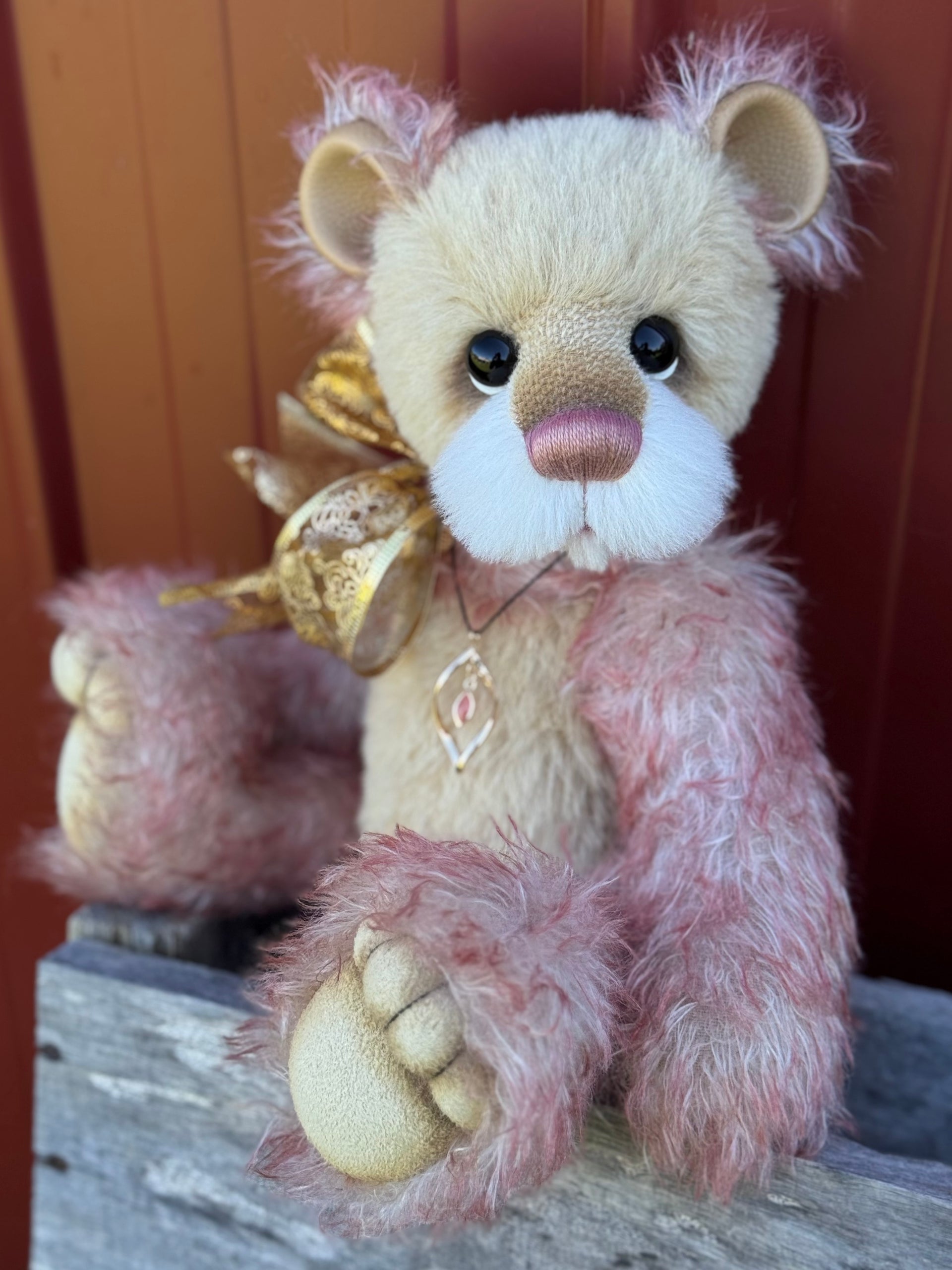 Henry - 14" Mohair artist bear by Emma's Bears - OOAK